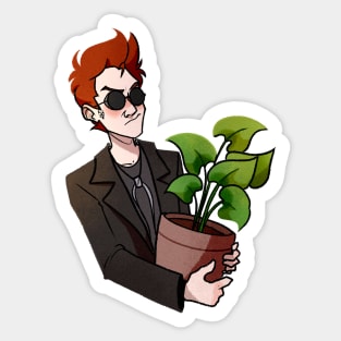 Good omens Crowley Sticker